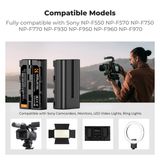 Bộ pin sạc K&F Concept NP-F550 2600mAh (KF28.0046)