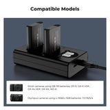 Bộ pin sạc K&F Concept DB-110 1100mAh (KF28.0051)
