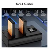 Bộ pin sạc K&F Concept DB-110 1100mAh (KF28.0051)