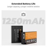 Bộ pin sạc K&F Concept LP-E17 1250mAh (KF28.0052)