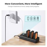 Bộ pin sạc K&F Concept LP-E17 1250mAh (KF28.0052)
