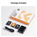 Pin sạc K&F Concept for DJI OSMO Action 5 Pro, Osmo Action 4, Osmo Action 3 (KF28.0086)