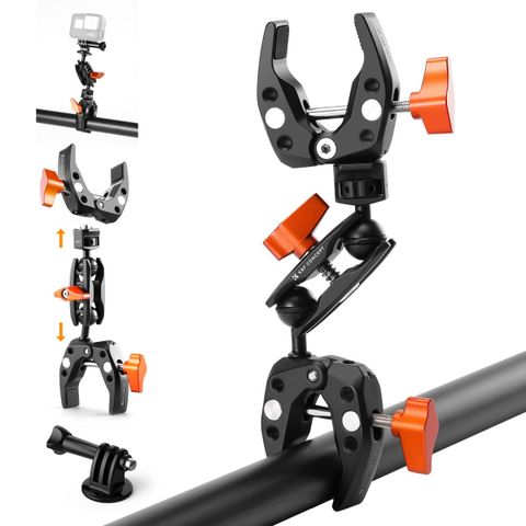 Kẹp ma thuật đầu bi kép K&F Concept MS-25 (KF31.096)