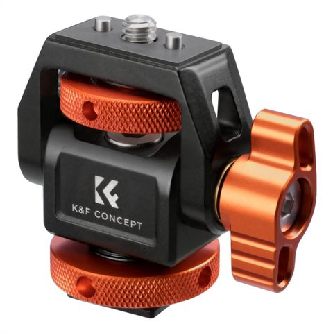 Giá đỡ màn hình di động có thể xoay và nghiêng, kèm ngàm gắn phụ kiện KF31.133