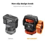 Giá đỡ màn hình di động có thể xoay và nghiêng, kèm ngàm gắn phụ kiện KF31.133