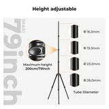 Chân đèn du lịch siêu gọn K&F Concept KF34.038