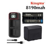 Pin máy ảnh Kingma Sony NP-F970 8190mAh (V4, V5)