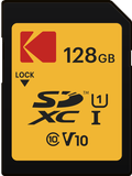 Thẻ nhớ KODAK SDXC PREMIUM PERFORMANCE Class 10 UHS-I U1 V10 128GB 90MB/s