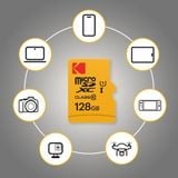 Thẻ nhớ Micro SDXC Kodak UHS-I V10 A1 90MB/s 128GB