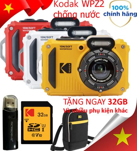 Máy ảnh Kodak Pixpro WPZ2 chống nước