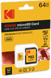 Thẻ nhớ Micro SDXC Kodak UHS-I V10 A1 90MB/s 64GB