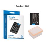 Pin Sạc Kingma for Canon LP-E10 1020mAh , sạc BM-058 ver 3