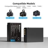 Pin Sạc Kingma for Canon LP-E10 1020mAh , sạc BM-058 ver 3
