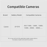 Giả Pin Kingma for Canon DR-LP-E10