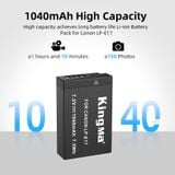 Pin Sạc Kingma Canon LP-E17 1040mAh V4