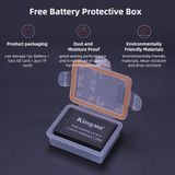 Pin Sạc Kingma Canon LP-E17 1040mAh V4
