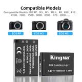 Pin Sạc Kingma Canon LP-E17 1040mAh V4