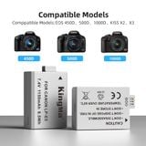 Pin Sạc Kingma Canon LP-E5 1150mAh V4