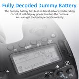 Giả Pin Dummy Battery Kingma for Canon DR LP-E5