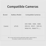Giả Pin Dummy Battery Kingma for Canon DR LP-E5