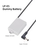 Giả Pin Dummy Battery Kingma for Canon DR LP-E5