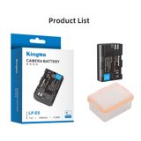 Pin Sạc Kingma for Cano LP-E6 1960mAh , sạc BM-058 ver 3