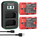 Pin Sạc Kingma Canon LP-E6P 2600mAh (V4, V5)