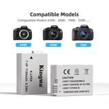 Pin Sạc Kingma for Canon LP-E8 1120mAh , sạc BM-058 ver 3