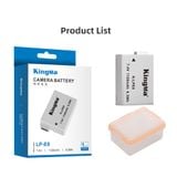 Pin Sạc Kingma for Canon LP-E8 1120mAh , sạc BM-058 ver 3