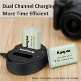 Pin Sạc Kingma Canon NB-12L 1910mAh, Sạc đôi