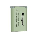 Pin Sạc Kingma Canon NB-12L 1910mAh, Sạc đôi