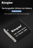 Pin Sạc Kingma for Canon NB-4LH 750mAh