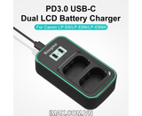 Bộ Pin Sạc đôi Kingma Kingma for Canon LP-E6NH, 2000mAh