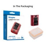 Pin Sạc Kingma for Sony NP-FZ100 2600mAh , sạc BM-058Q nhanh