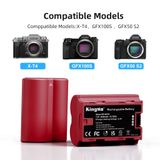 Pin Sạc Kingma for Fujifilm NP-W235 2600mAh , sạc BM-058 ver 3