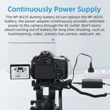 Giả Pin Dummy Battery Kingma for Fujifilm DR NP-W235