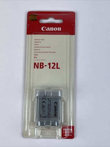 Pin máy ảnh Canon NB-12L, Dung lượng cao