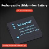 Pin Sạc đơn Kingma for Panasonic CGA-S005E/BCC12 1100mAh