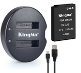 Pin Sạc máy ảnh Kingma Nikon EN-EL12 1150mAh
