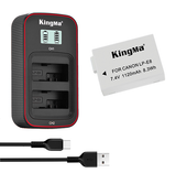Pin Sạc Kingma for Canon LP-E8 1120mAh , sạc BM-058 ver 3