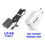 Giả pin Kingma USB-C for Canon TC LP-E8