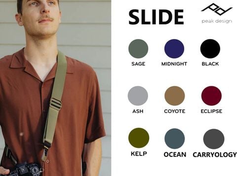 Dây máy ảnh Peakdesign SLIDE ( Dây đeo cổ size to )