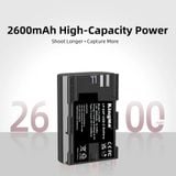 Pin máy ảnh Kingma sạc lại trực tiếp USB-C cho Canon LP-E6P 2600mAh