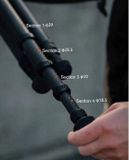 Chân máy sợi carbon COMAN T1 , thao tác nhanh