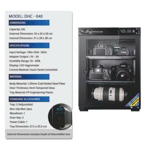 Tủ chống ẩm HUITONG DHC-40 , 40 lít