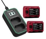 Pin Sạc Kingma for Sony NP-FZ100 2600mAh , sạc BM-058Q nhanh