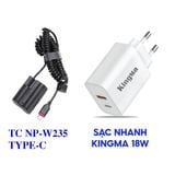 Giả pin Kingma USB-C for Fujifilm TC NP-W235