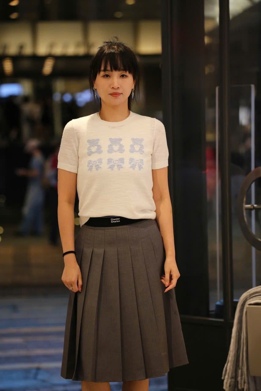  Áo dệt kim Gấu Nơ Xanh 
