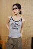  Áo Tanktop Xám viền đen Logo CC 