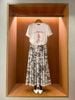  Áo T-shirt Trắng in hình ly kem chữ đỏ 
